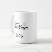 新年カスタムギフト コーヒーマグカップ (正面左)