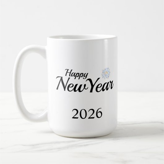 新年カスタムギフト コーヒーマグカップ (左)