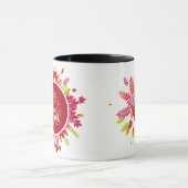 新年カラフルおめでとう マグカップ (中央)