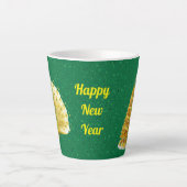 新年ギフトのマグカップ カフェラテマグ (正面)