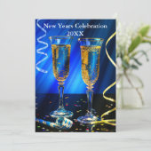 新年シャンパントースト20XX 招待状 (スタンド正面)