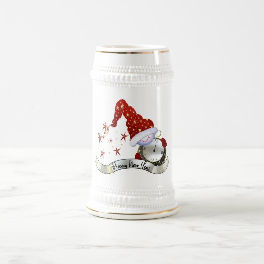 新年スタイン ビールジョッキ (中央)