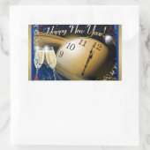 新年ステッカー 長方形シール (バッグ)