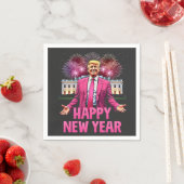 新年トランプ決意 2025 スタンダードカクテルナプキン (インサイチュ)