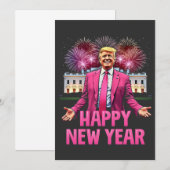 新年トランプ決意 2025 セーブザデート (正面/裏面)