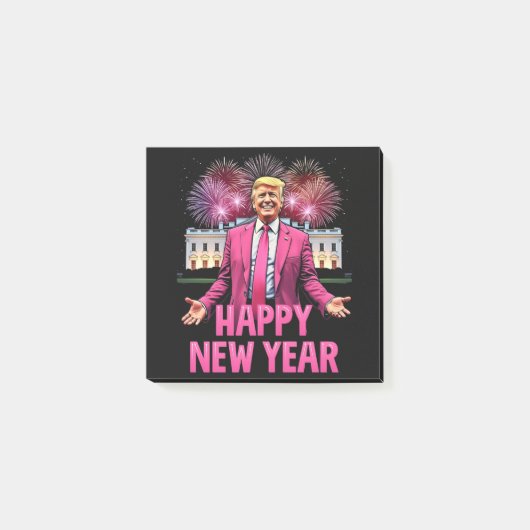 新年トランプ決意 2025 ポストイット (正面)