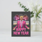 新年トランプ決意 2025 ポストカード (スタンド正面)