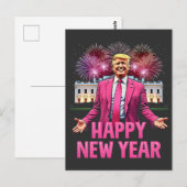 新年トランプ決意 2025 ポストカード (正面/裏面)