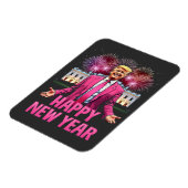 新年トランプ決意 2025 マグネット (左側)