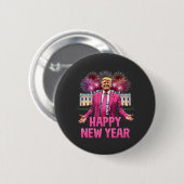 新年トランプ決意 2025 缶バッジ (正面&裏面)