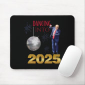 新年トランプ踊り2025メガおもしろいパーティー数 マウスパッド (マウス)