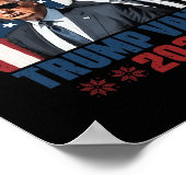 新年トランプ・ヴァンス新大統領ハッピー ポスター (角)