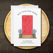 新年ニューホームレッドドアムービング 案内状