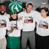 新年ニューメモリーズドラゴンさくらんぼレッド スウェットシャツ