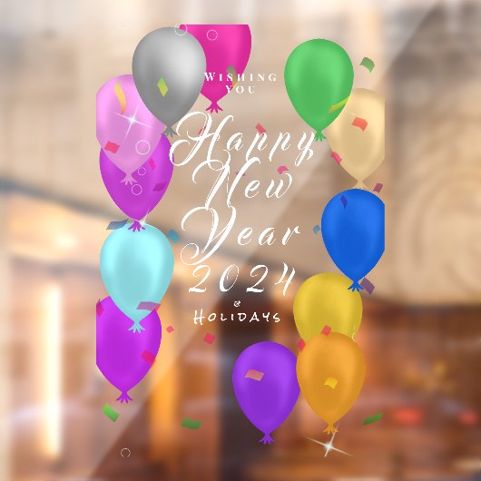 新年バルーンバナー ウィンドウサイン (シート2)