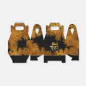 新年パイン金ゴールドエレガント企業のパーティー フェイバーボックス (折り畳みなし)