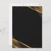 新年パーソナライズされたのパーティの招待状 招待状 (裏面)