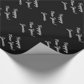 新年パーソナライズされたのラッピング紙! ラッピングペーパー (角)