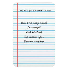 新年パーソナライズされたの解約通知リスト マグネット