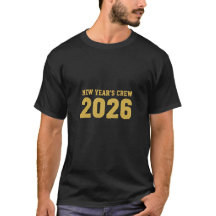 新年パーティークルー 2026 Tシャツ