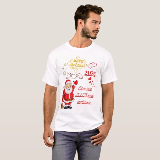新年パーティーシャツ Tシャツ (正面フル)