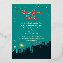 新年パーティーミッドセンチュリーモダンスタイル