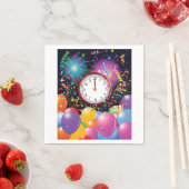 新年パーティー紙ナプキンス スタンダードカクテルナプキン (インサイチュ)