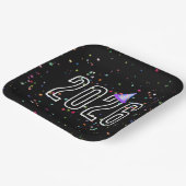 新年パーティー2026 ペーパープレート (傾斜あり)