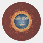 新年ビクトリアン ラウンドシール (正面)