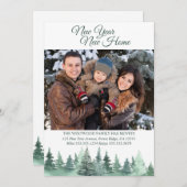 新年ホーム冬林の移動 案内状 (正面/裏面)