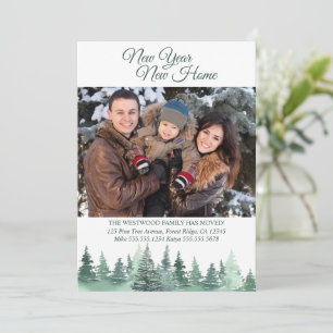 新年ホーム冬林の移動 案内状