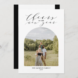 新年ミニマルの写真の応援 シーズンカード