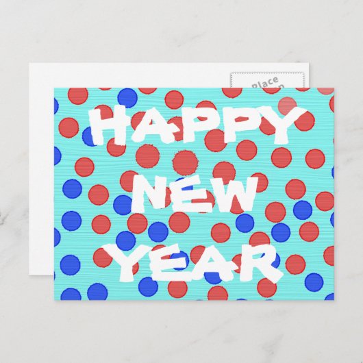 新年モダンおめでとう シーズンポストカード (正面/裏面)