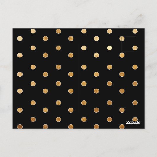 新年モダンのカスタム休日の写真ポストカード ポストカード (裏面)