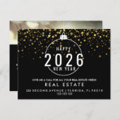 新年不動産実在マーケティングはがき 案内ポストカード (正面/裏面)