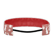 新年中国のうさぎ模様 アスレチックヘッドバンド (裏面)