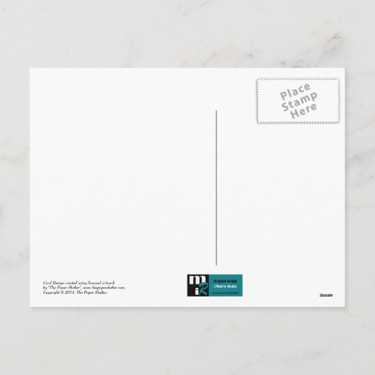 新年中国のおめでとう中国の シーズンポストカード (裏面)