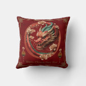 新年中国のおめでとう クッション (裏面)