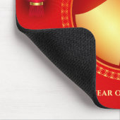 新年中国のおめでとう マウスパッド (コーナー)