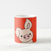 新年中国のおめでとう – Pig コーヒーマグカップ (中央)