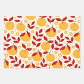 新年中国のお祝いパーティー包装紙 ラッピングペーパーシート (正面3)