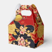 新年中国ののアジアのモダンパターン フェイバーボックス (正面サイド)