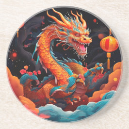 新年中国ののカラフル コースター