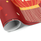 新年中国ののパターン ラッピングペーパー (ロールコーナー)