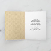 新年中国のの家族の写真 | Goodfortune シーズンカード (内部)