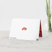 新年中国のの家族の写真 | Goodfortune シーズンカード (裏面)