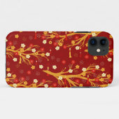 新年中国のの枝及び房 Case-Mate iPhoneケース (裏面(横))