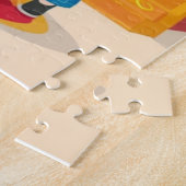 新年中国のの祝宴 ジグソーパズル (側面)