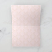 新年中国のの金ゴールド枠の装飾 カード (内部)