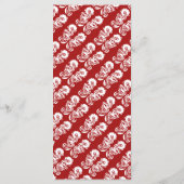 新年中国のオリエンタルドラゴンメニュー メニュー (裏面)